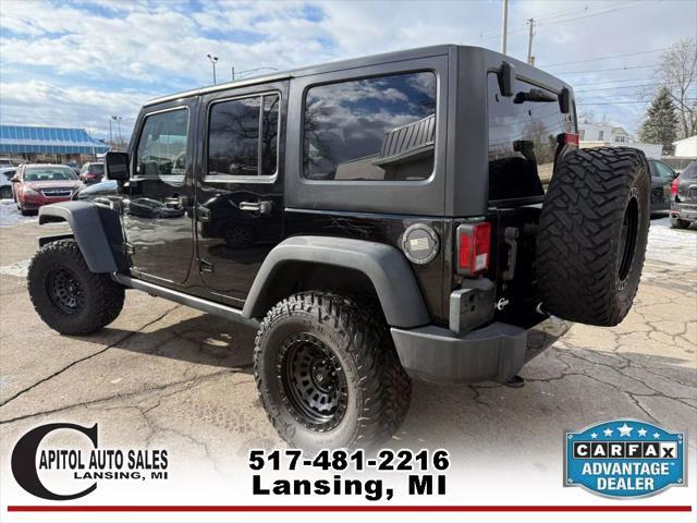 used 2016 Jeep Wrangler Unlimited car, priced at $19,495