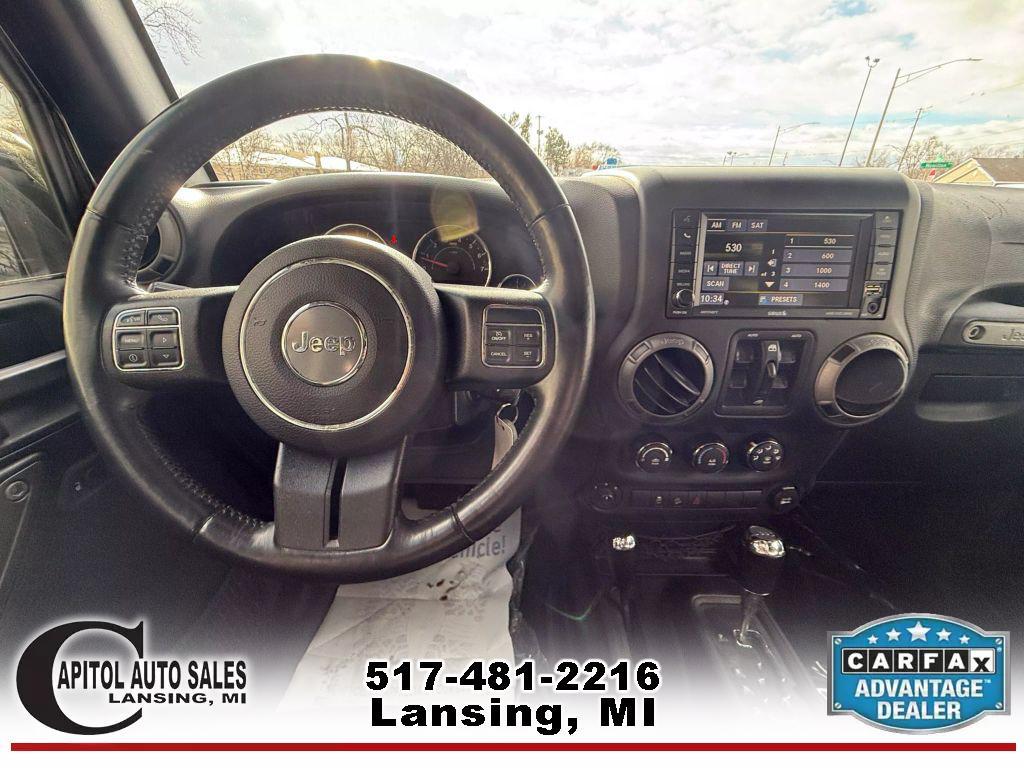used 2016 Jeep Wrangler Unlimited car, priced at $18,495