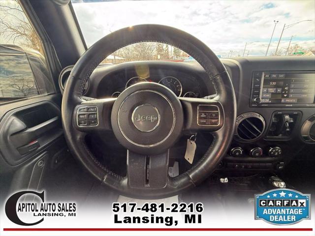 used 2016 Jeep Wrangler Unlimited car, priced at $19,495