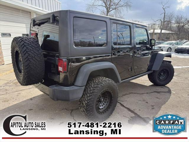 used 2016 Jeep Wrangler Unlimited car, priced at $19,495