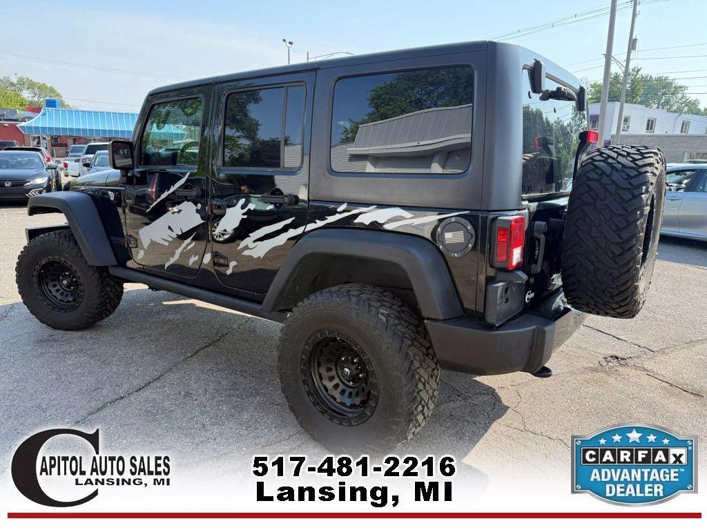 used 2016 Jeep Wrangler Unlimited car, priced at $18,495