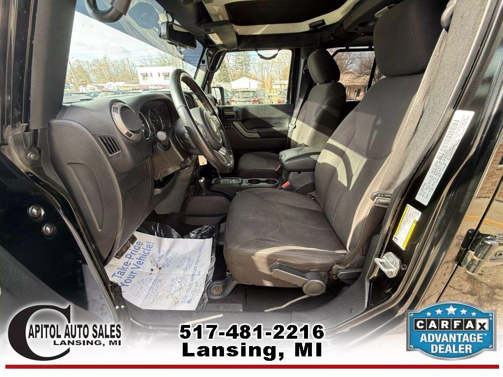 used 2016 Jeep Wrangler Unlimited car, priced at $18,495