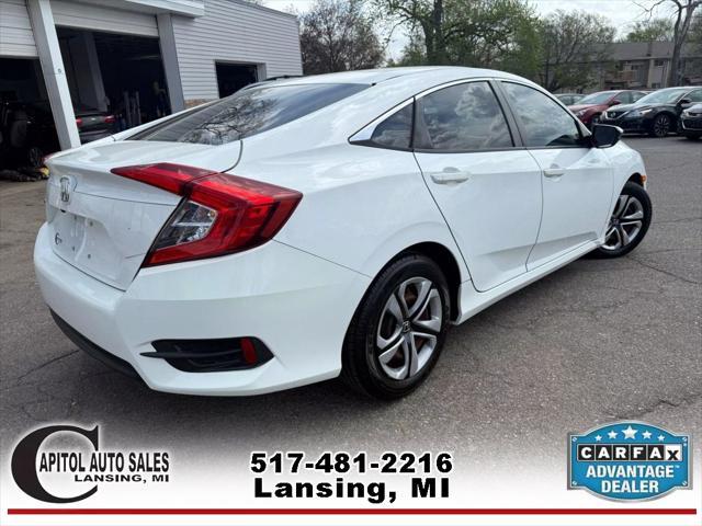 used 2016 Honda Civic car, priced at $16,495