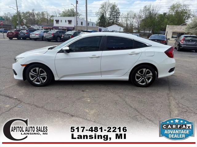 used 2016 Honda Civic car, priced at $16,495
