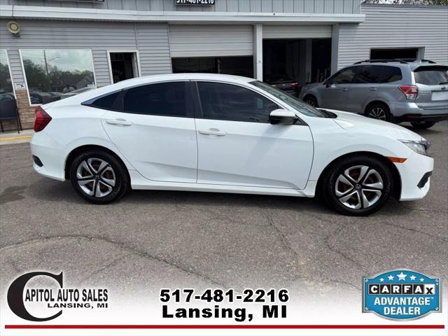 used 2016 Honda Civic car, priced at $16,495