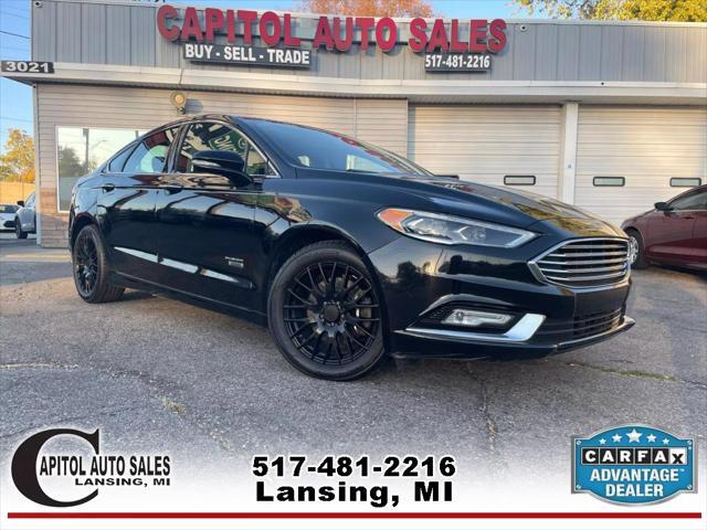 used 2017 Ford Fusion Energi car, priced at $7,595