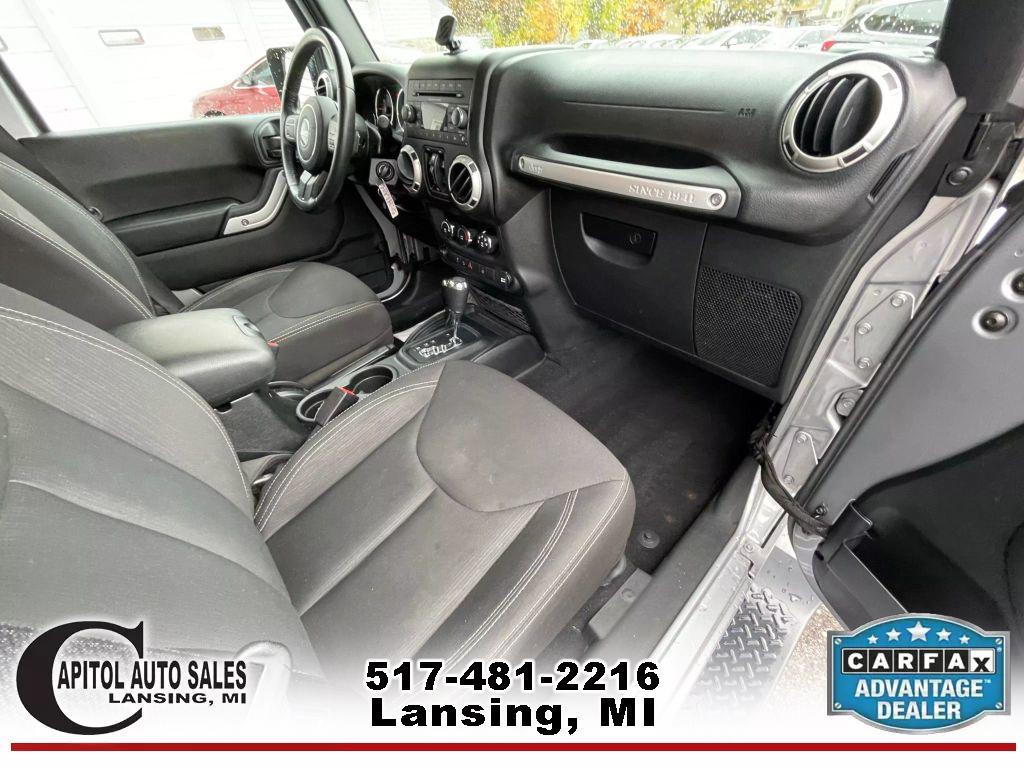 used 2017 Jeep Wrangler Unlimited car, priced at $17,495