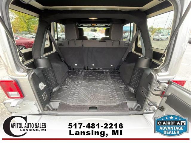 used 2017 Jeep Wrangler Unlimited car, priced at $17,999