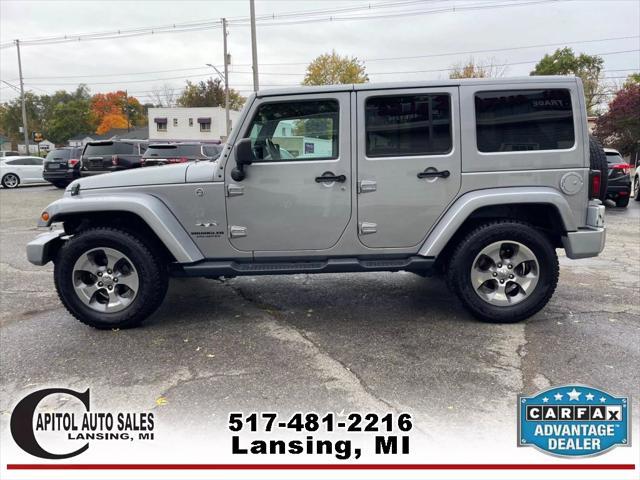 used 2017 Jeep Wrangler Unlimited car, priced at $19,995