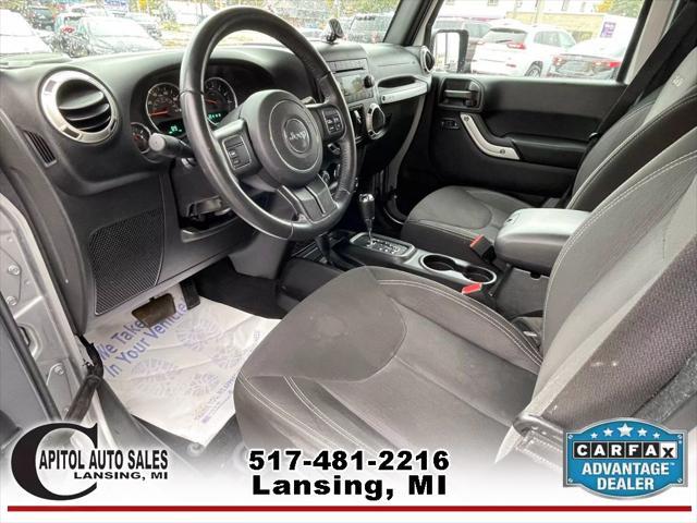 used 2017 Jeep Wrangler Unlimited car, priced at $17,999