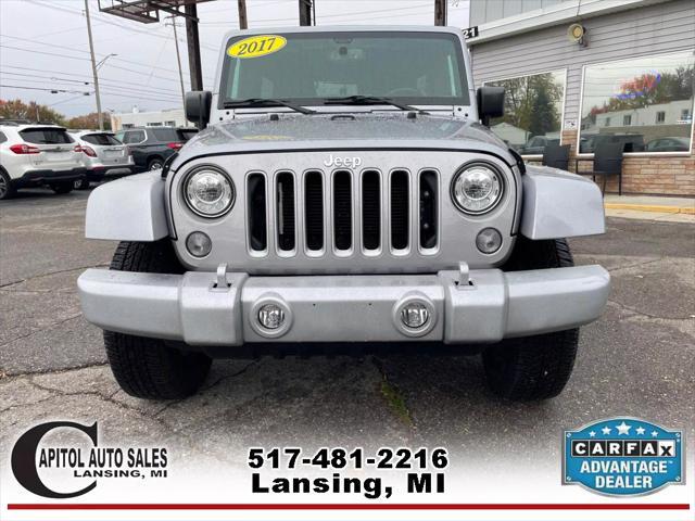 used 2017 Jeep Wrangler Unlimited car, priced at $19,995