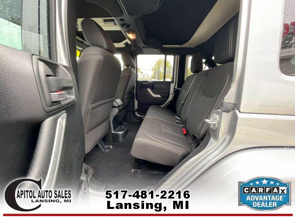 used 2017 Jeep Wrangler Unlimited car, priced at $17,495