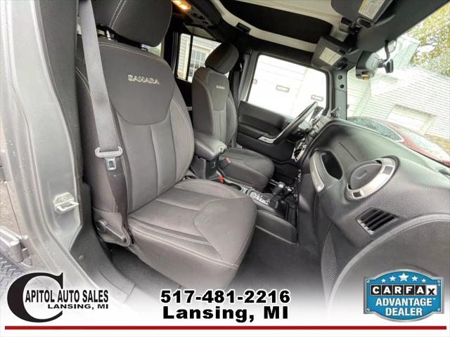 used 2017 Jeep Wrangler Unlimited car, priced at $17,999