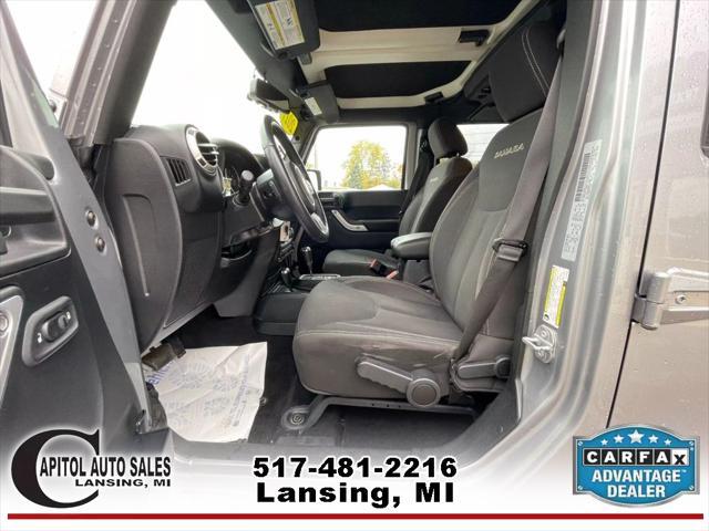 used 2017 Jeep Wrangler Unlimited car, priced at $17,999