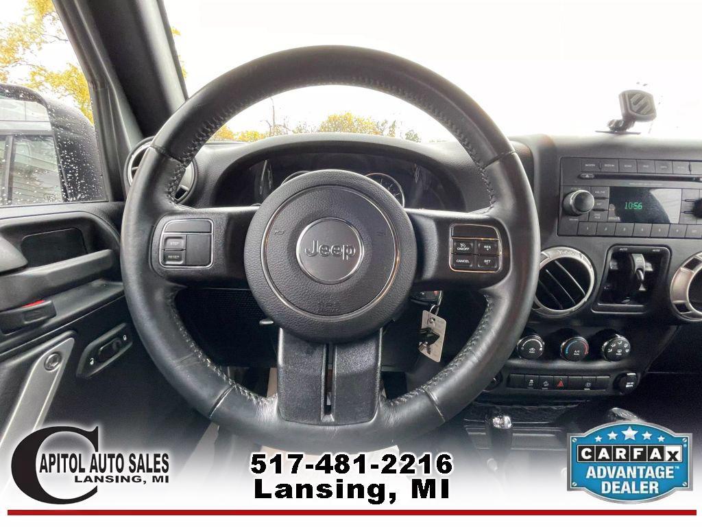 used 2017 Jeep Wrangler Unlimited car, priced at $17,495