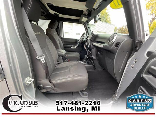 used 2017 Jeep Wrangler Unlimited car, priced at $17,999