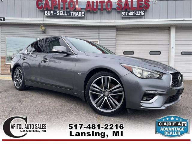 used 2018 INFINITI Q50 car, priced at $19,995