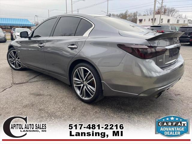 used 2018 INFINITI Q50 car, priced at $19,995