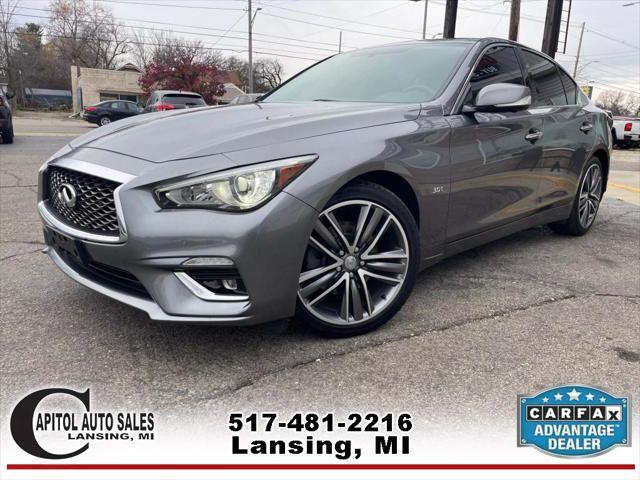 used 2018 INFINITI Q50 car, priced at $19,995