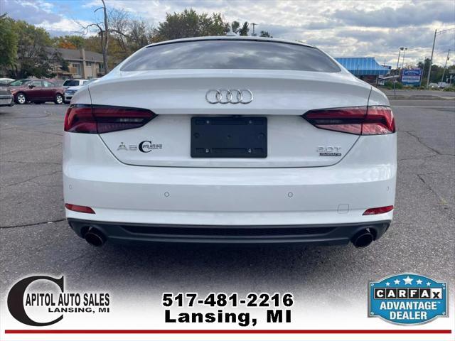 used 2018 Audi A5 car, priced at $14,495