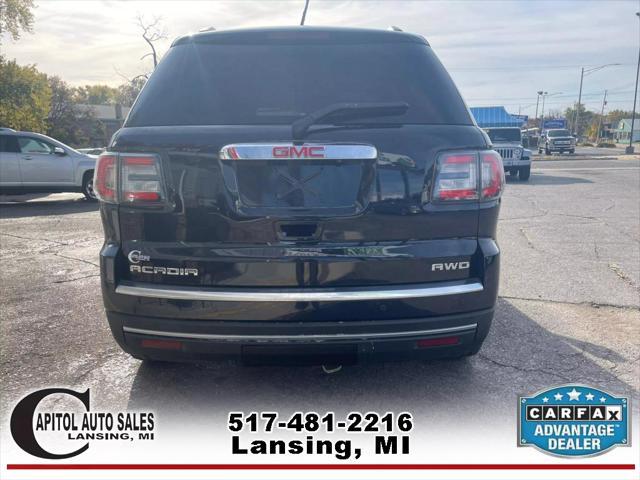 used 2016 GMC Acadia car, priced at $13,995