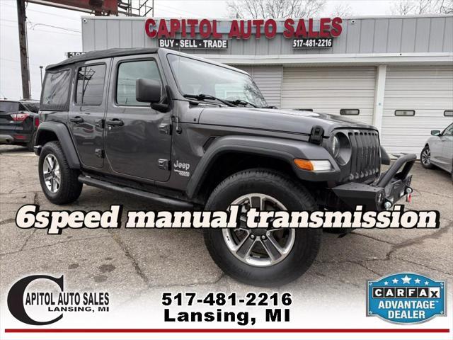 used 2018 Jeep Wrangler Unlimited car, priced at $22,495