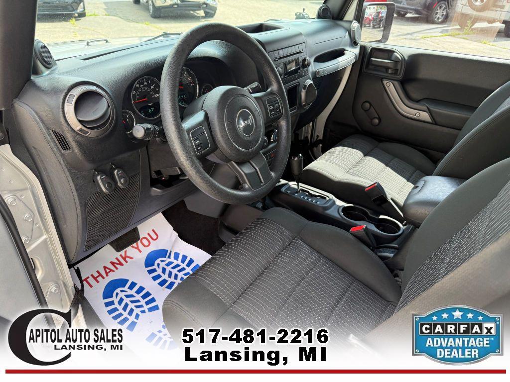 used 2011 Jeep Wrangler Unlimited car, priced at $14,995