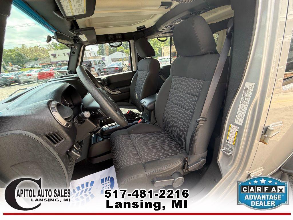 used 2011 Jeep Wrangler Unlimited car, priced at $14,995