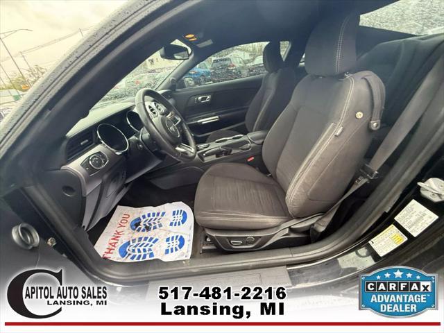 used 2017 Ford Mustang car, priced at $15,495