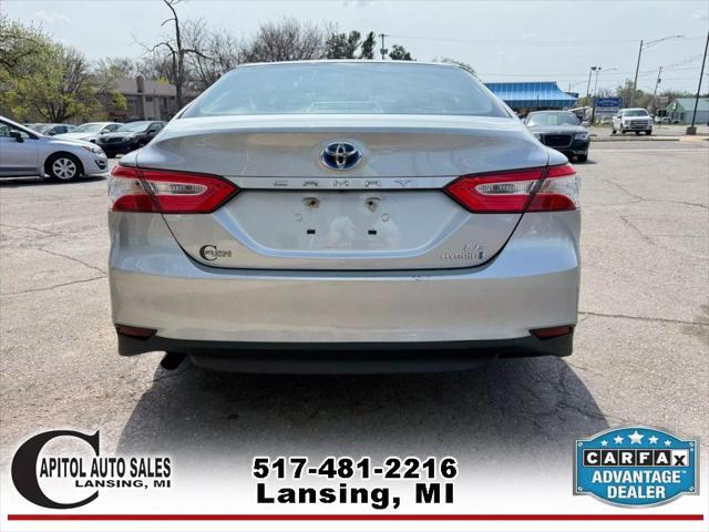 used 2018 Toyota Camry Hybrid car, priced at $17,990