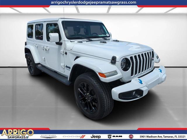 used 2021 Jeep Wrangler Unlimited 4xe car, priced at $36,995