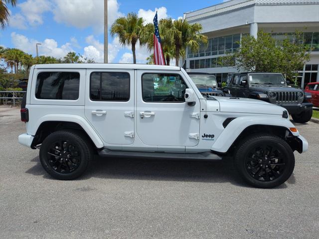 used 2021 Jeep Wrangler Unlimited 4xe car, priced at $36,995