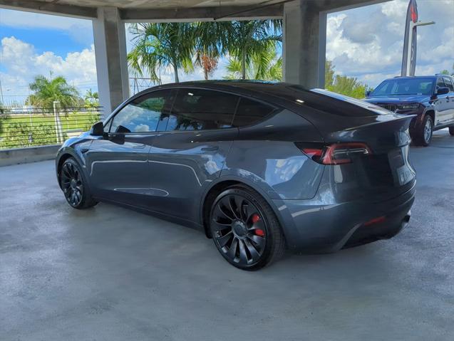 used 2022 Tesla Model Y car, priced at $28,899