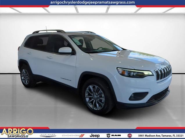 used 2021 Jeep Cherokee car, priced at $22,250