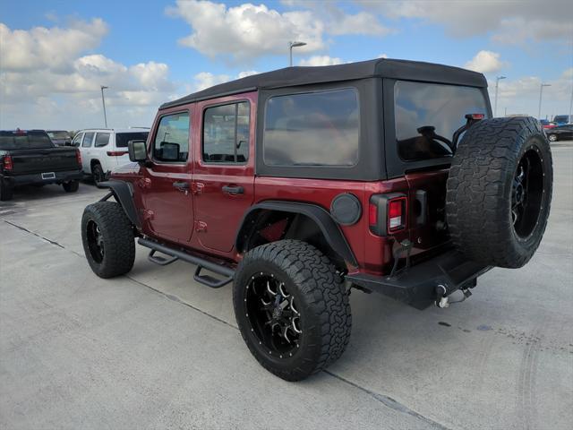 used 2021 Jeep Wrangler Unlimited car, priced at $29,989