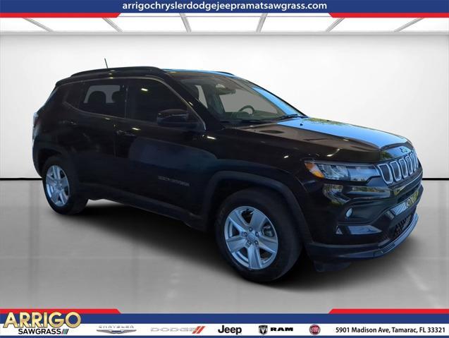 used 2022 Jeep Compass car, priced at $19,230