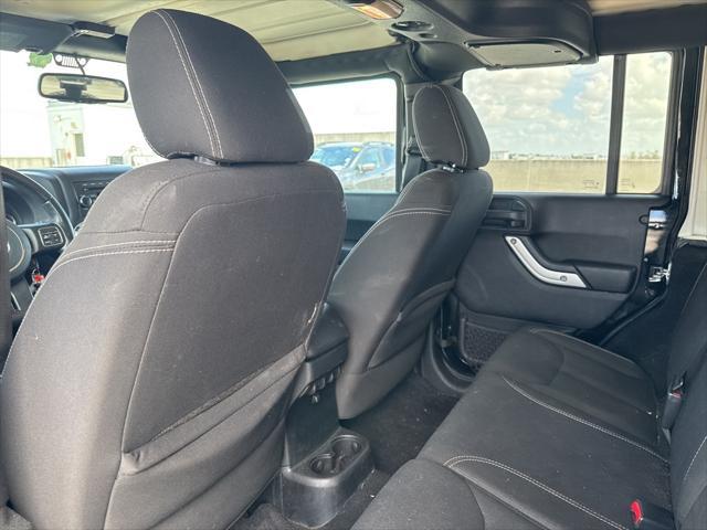 used 2016 Jeep Wrangler Unlimited car, priced at $18,671