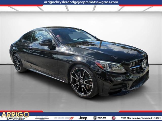 used 2019 Mercedes-Benz C-Class car, priced at $24,750