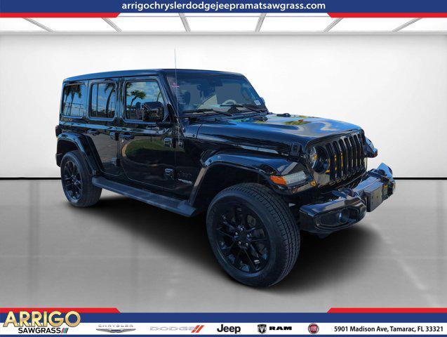 used 2021 Jeep Wrangler Unlimited car, priced at $40,598