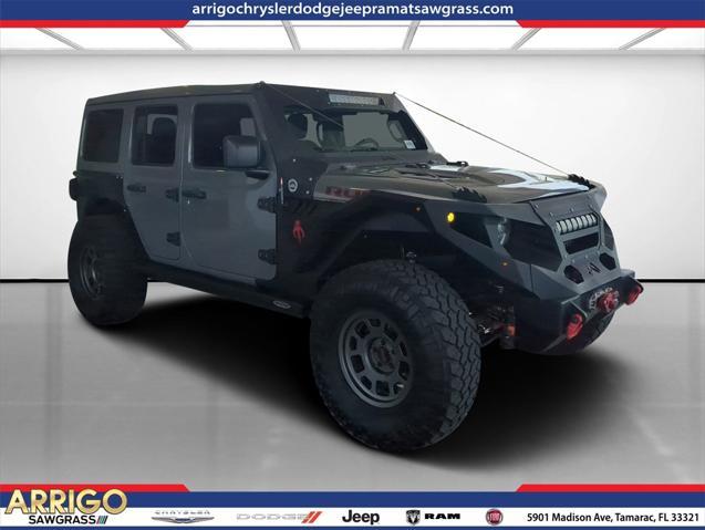 used 2022 Jeep Wrangler Unlimited car, priced at $48,288