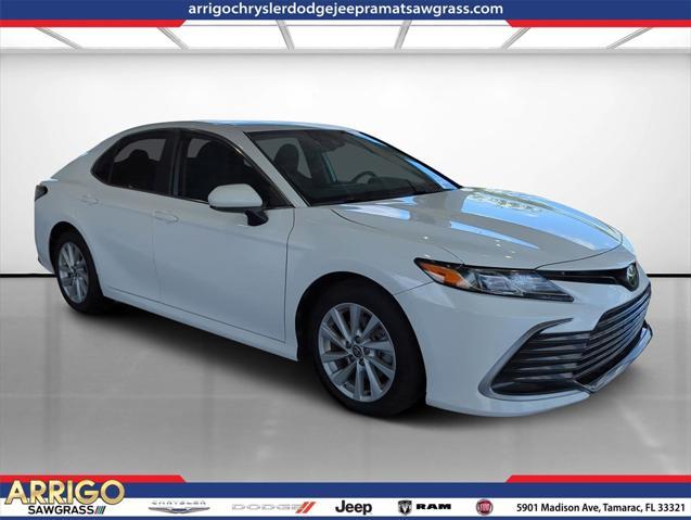 used 2021 Toyota Camry car, priced at $19,400