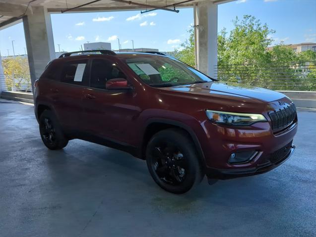 used 2021 Jeep Cherokee car, priced at $24,080