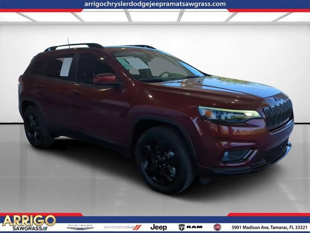 used 2021 Jeep Cherokee car, priced at $21,098