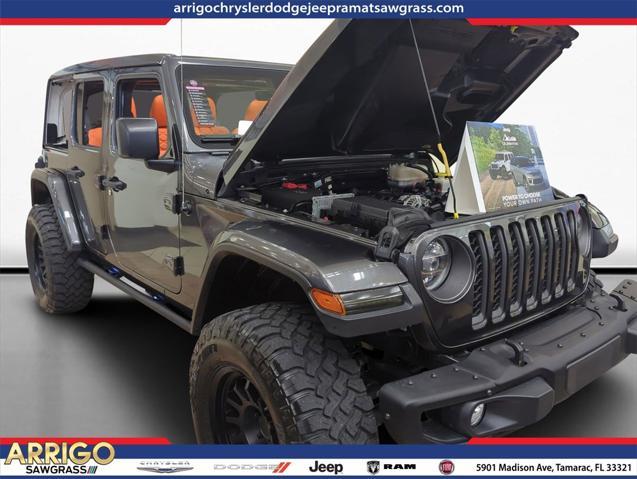 used 2021 Jeep Wrangler Unlimited car, priced at $63,998