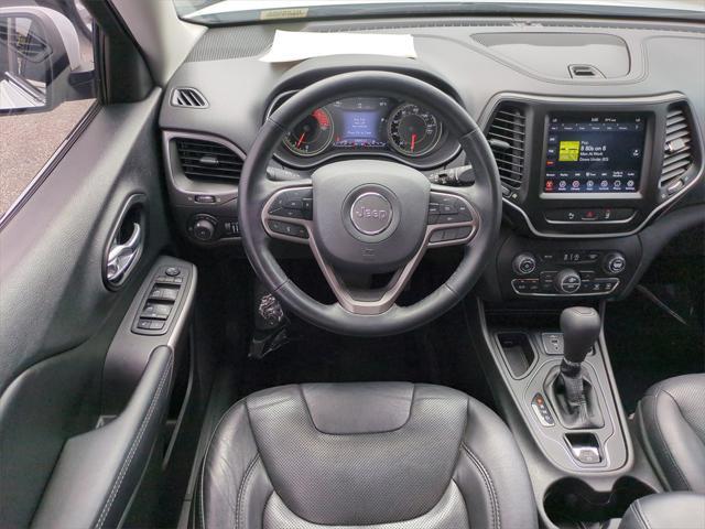 used 2021 Jeep Cherokee car, priced at $21,371