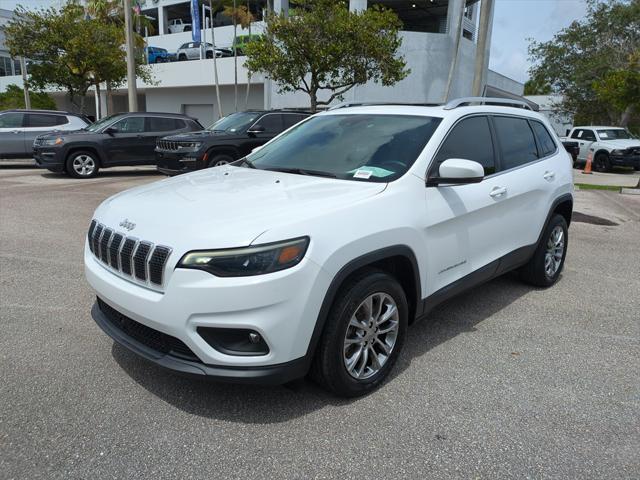 used 2021 Jeep Cherokee car, priced at $21,371