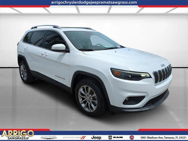 used 2021 Jeep Cherokee car, priced at $21,371