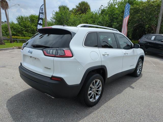 used 2021 Jeep Cherokee car, priced at $21,371