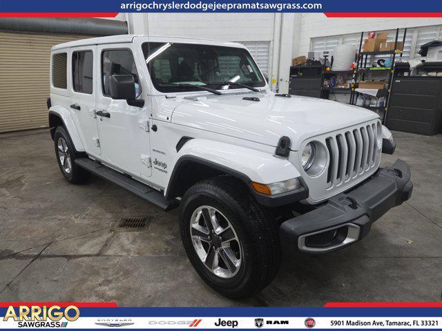 used 2020 Jeep Wrangler Unlimited car, priced at $31,849
