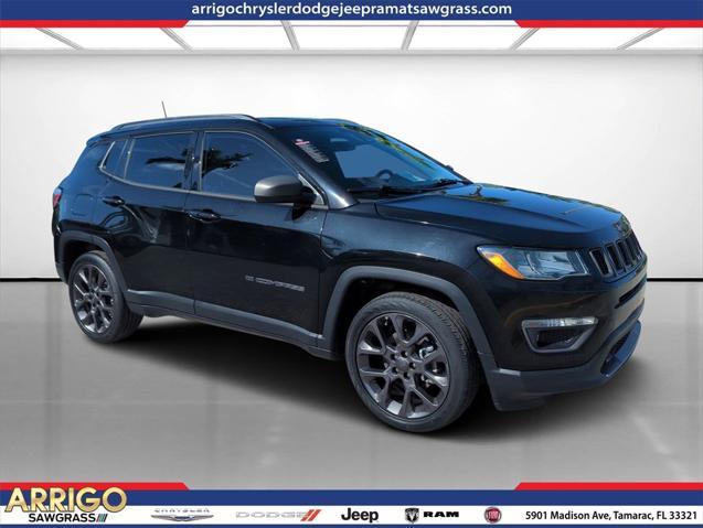 used 2021 Jeep Compass car, priced at $20,498